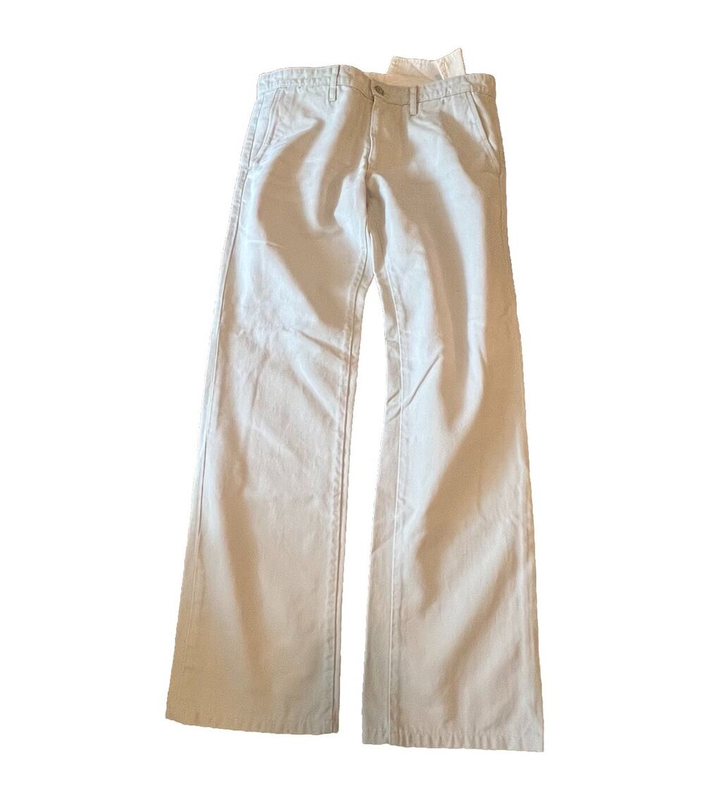 AG Supply Adriano Goldschmied Khaki Pants 34 X 32 Straight Leg Military Twill